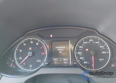 2012 Audi Q5 3.2 Premium Plus from USA, damaged, VIN WA1DKAFP3CA003280